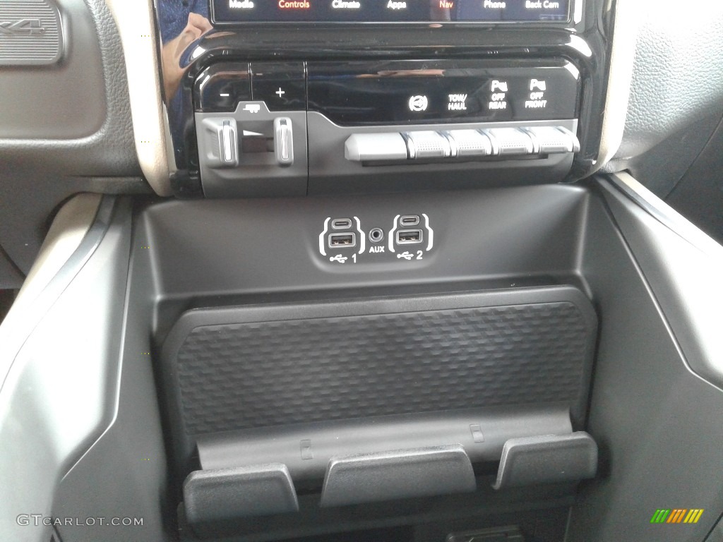 2021 2500 Laramie Crew Cab 4x4 - Hydro Blue Pearl / Black photo #28