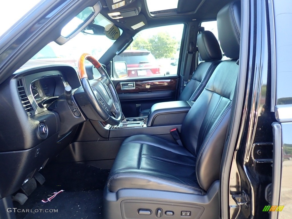 2015 Lincoln Navigator L 4x4 Front Seat Photo #142673978