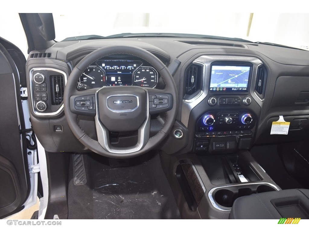 2021 GMC Sierra 1500 Denali Crew Cab 4WD Dark Walnut/Dark Ash Gray Dashboard Photo #142674155