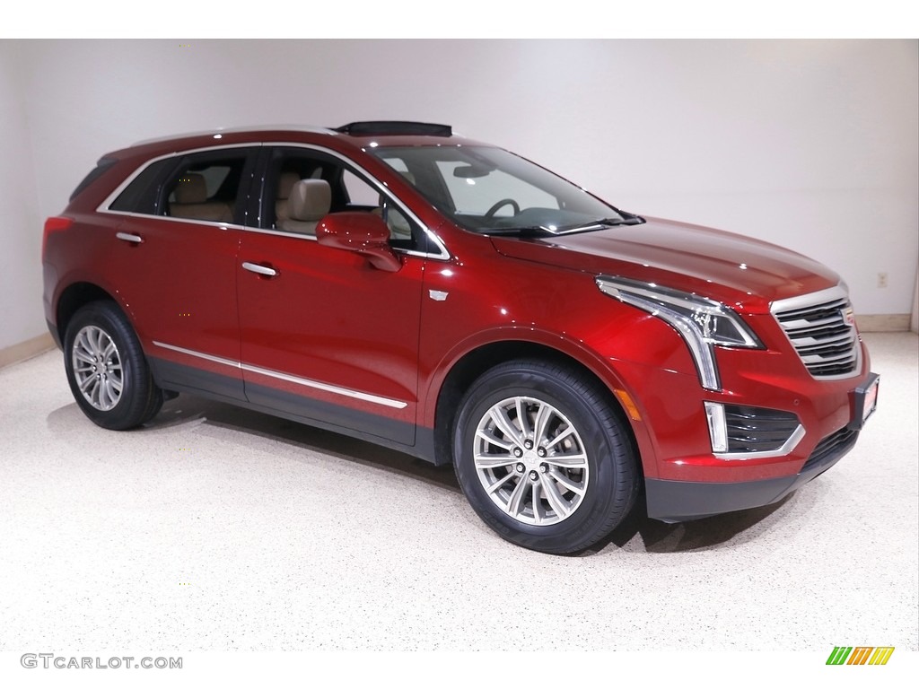 2018 XT5 Luxury - Red Passion Tintcoat / Sahara Beige photo #1