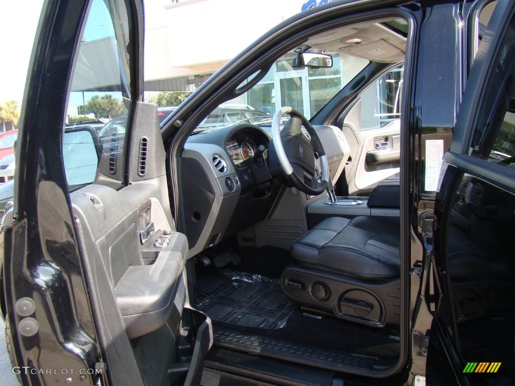 2007 F150 Tuscany FTX SuperCrew 4x4 - Black / Black photo #9