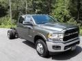 2021 Olive Green Pearl Ram 3500 SLT Crew Cab 4x4 Chassis  photo #4