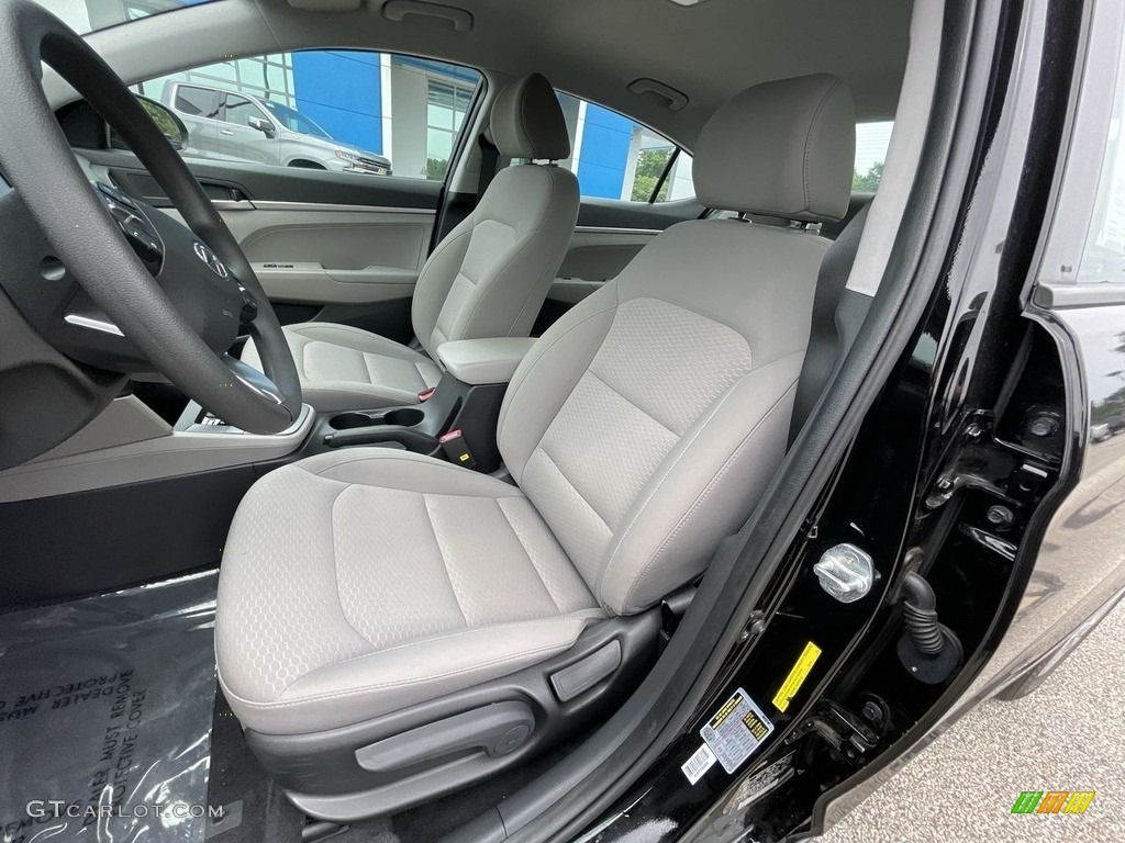 2019 Elantra SE - Phantom Black / Gray photo #6