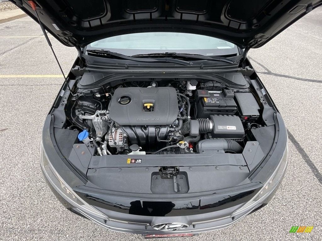 2019 Elantra SE - Phantom Black / Gray photo #10