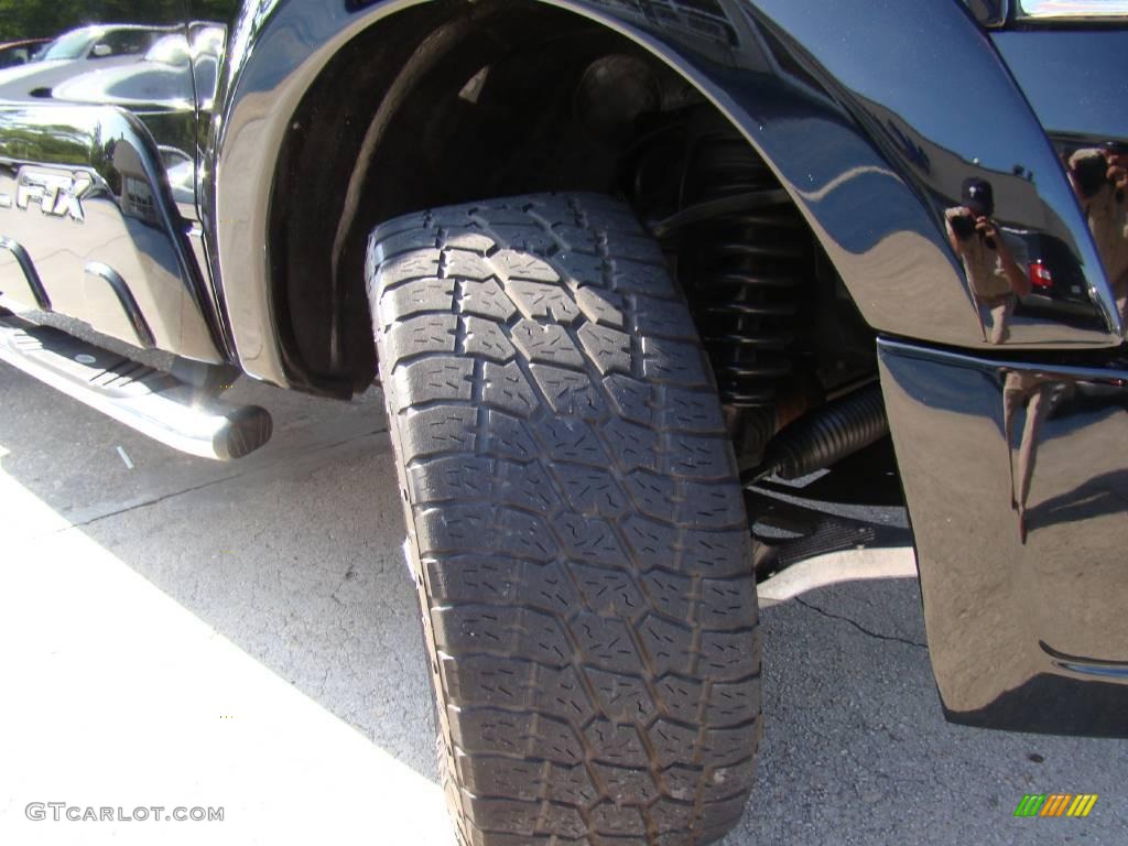 2007 F150 Tuscany FTX SuperCrew 4x4 - Black / Black photo #20