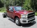 Delmonico Red Pearl - 3500 Tradesman Crew Cab 4x4 Chassis Photo No. 4