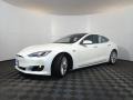 2016 Solid White Tesla Model S 60D  photo #10
