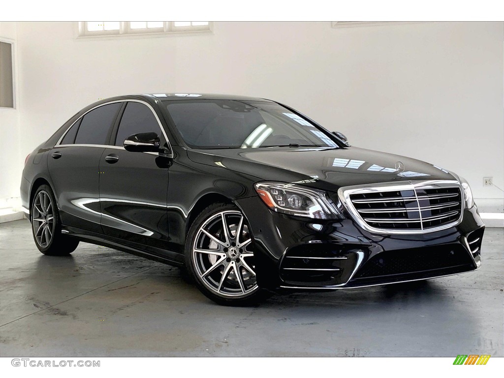 Black 2018 Mercedes-Benz S 450 Sedan Exterior Photo #142675664