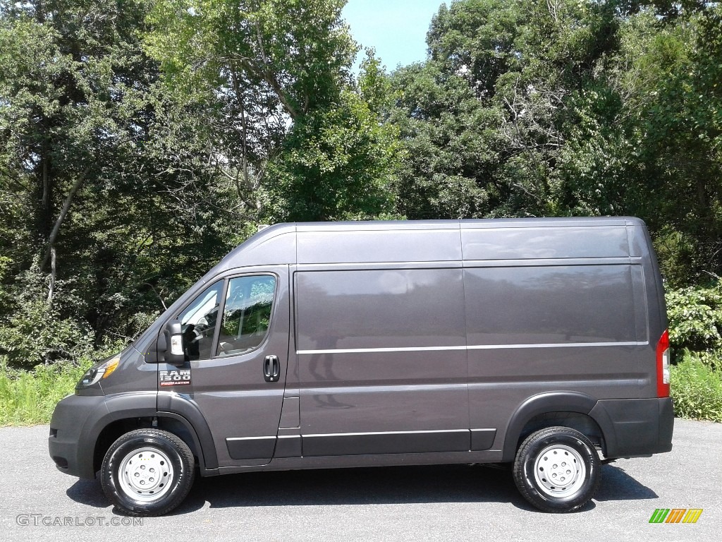 2021 ProMaster 1500 High Roof Cargo Van - Granite Crystal Metallic / Black photo #1