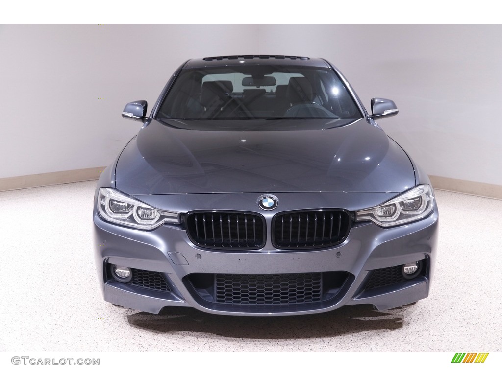 2018 3 Series 340i xDrive Sedan - Mineral Grey Metallic / Black photo #2