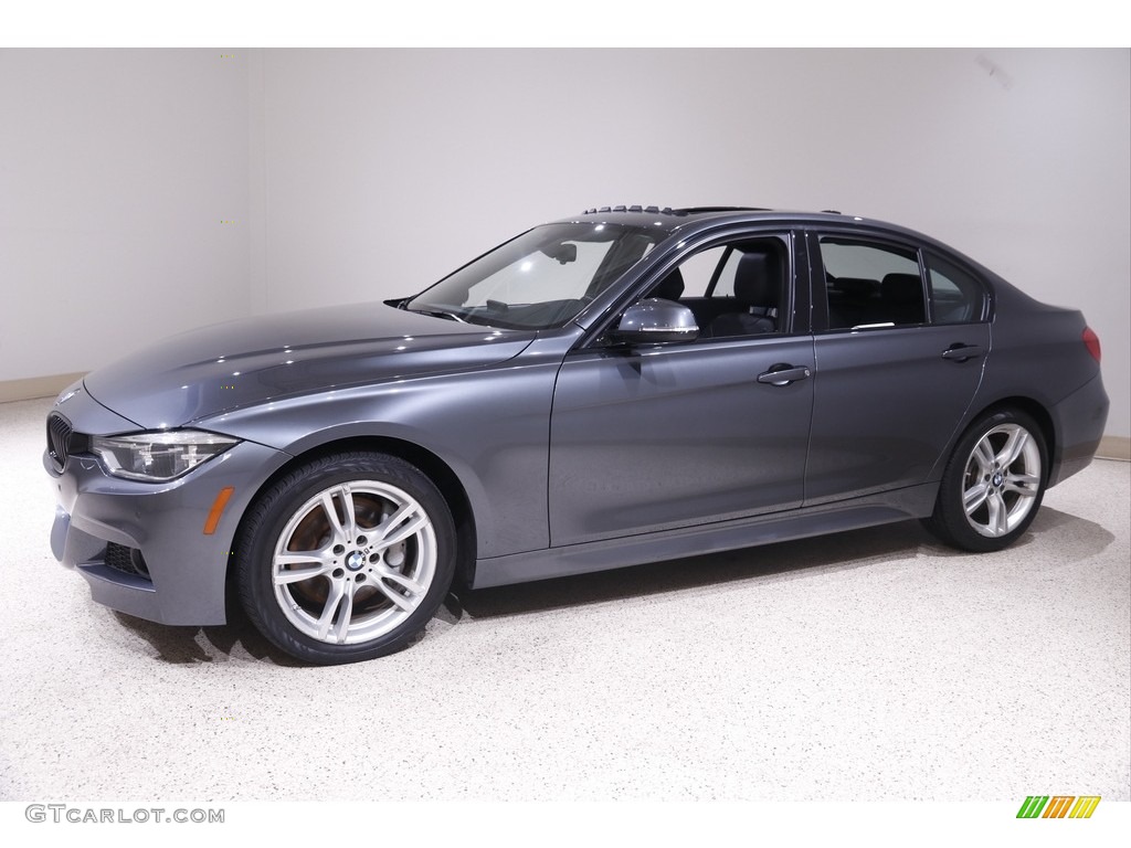 2018 3 Series 340i xDrive Sedan - Mineral Grey Metallic / Black photo #3