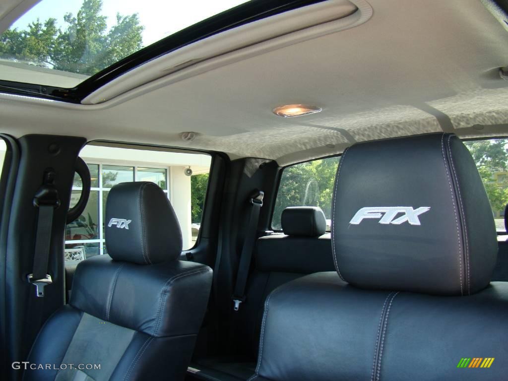 2007 F150 Tuscany FTX SuperCrew 4x4 - Black / Black photo #32