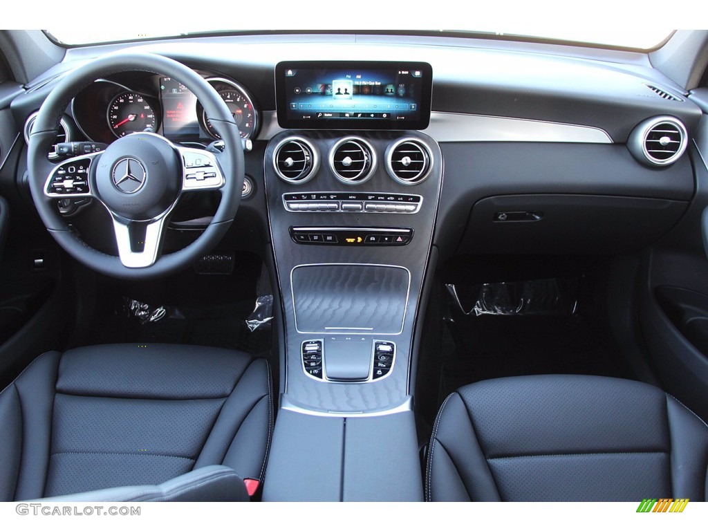 2021 Mercedes-Benz GLC 300 4Matic Black Dashboard Photo #142676486
