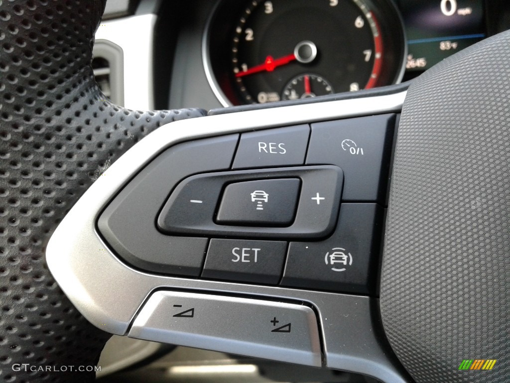 2021 Volkswagen Atlas SE R-Line Titan Black Steering Wheel Photo #142676684