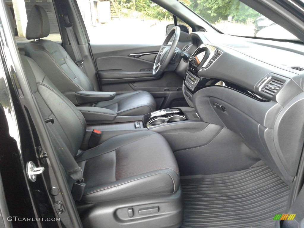 2020 Honda Pilot Black Edition AWD Front Seat Photo #142677071