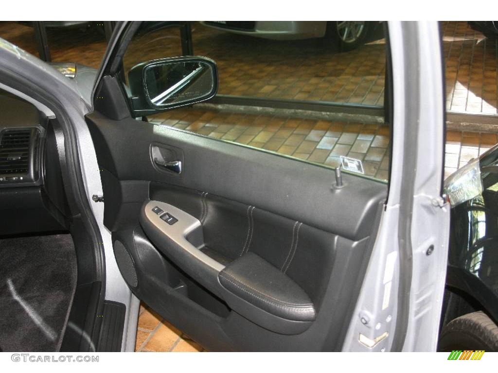 2003 Accord EX V6 Sedan - Satin Silver Metallic / Black photo #11