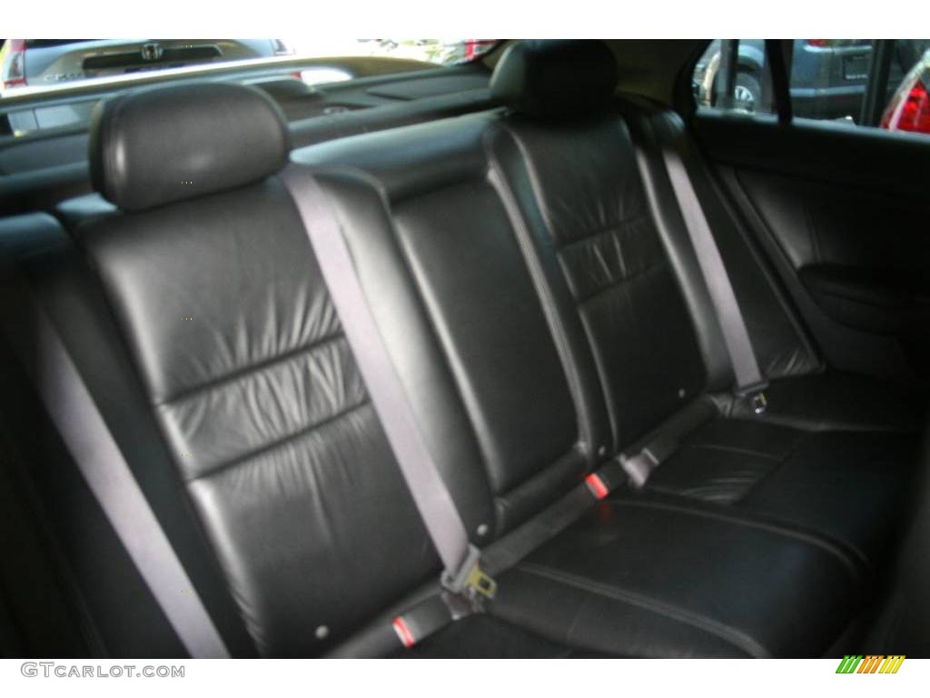 2003 Accord EX V6 Sedan - Satin Silver Metallic / Black photo #15