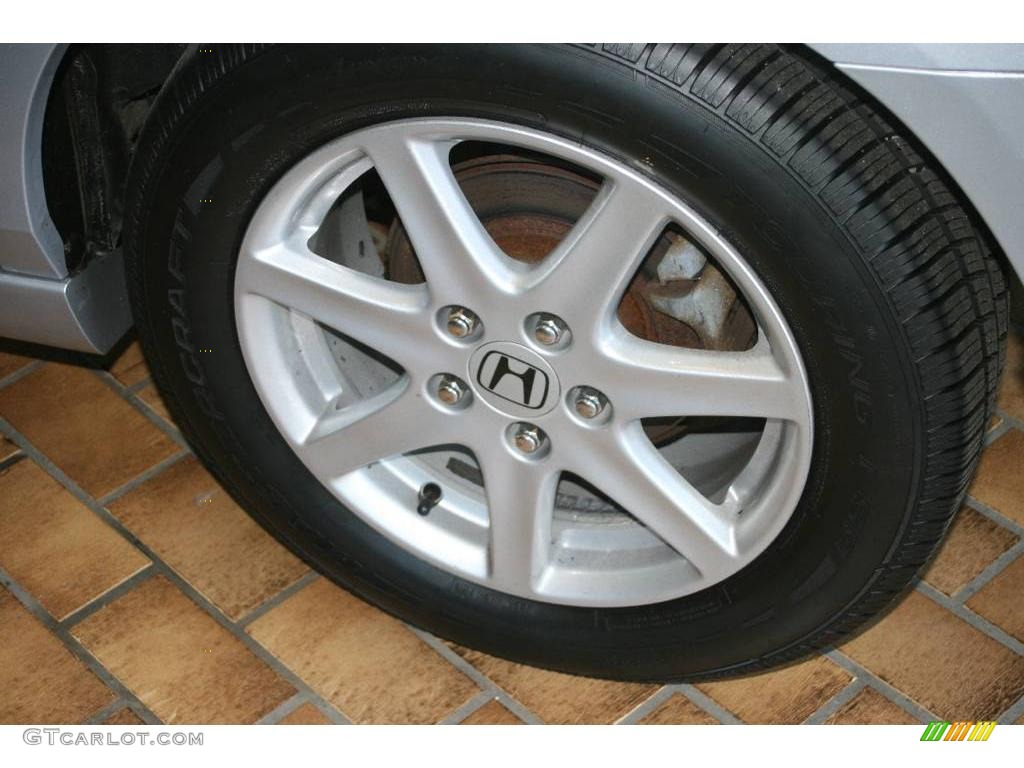 2003 Accord EX V6 Sedan - Satin Silver Metallic / Black photo #18