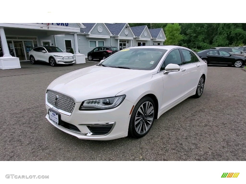 White Platinum 2019 Lincoln MKZ Reserve II AWD Exterior Photo #142679401