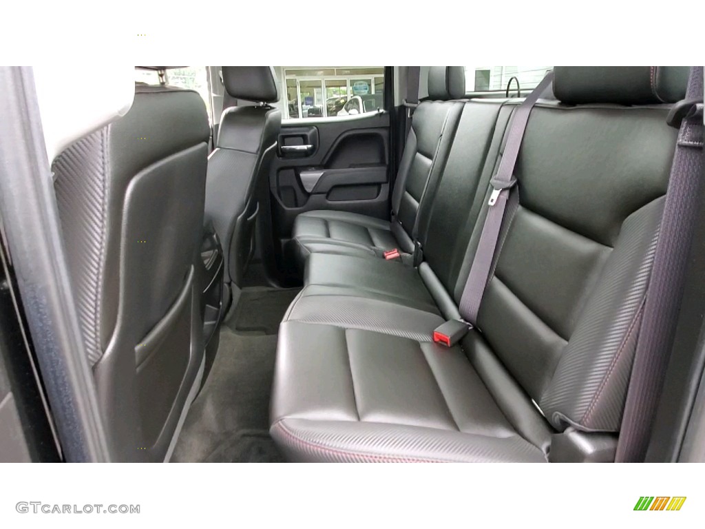 2015 GMC Sierra 2500HD SLT Crew Cab 4x4 Rear Seat Photo #142679644