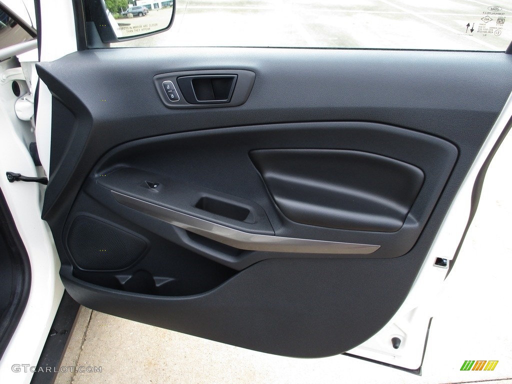 2020 Ford EcoSport SES 4WD Ebony Black Door Panel Photo #142679665