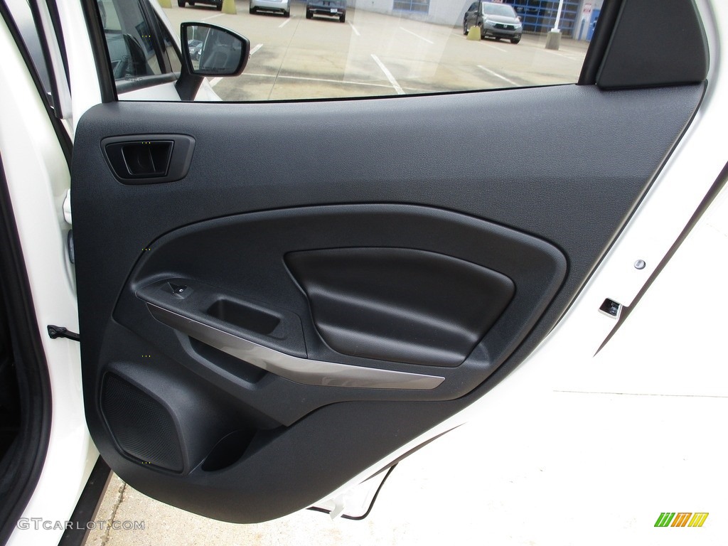 2020 Ford EcoSport SES 4WD Ebony Black Door Panel Photo #142679738