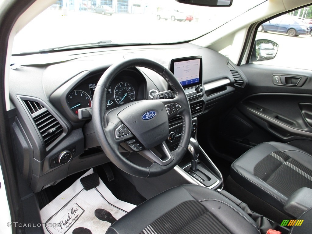 Ebony Black Interior 2020 Ford EcoSport SES 4WD Photo #142679896