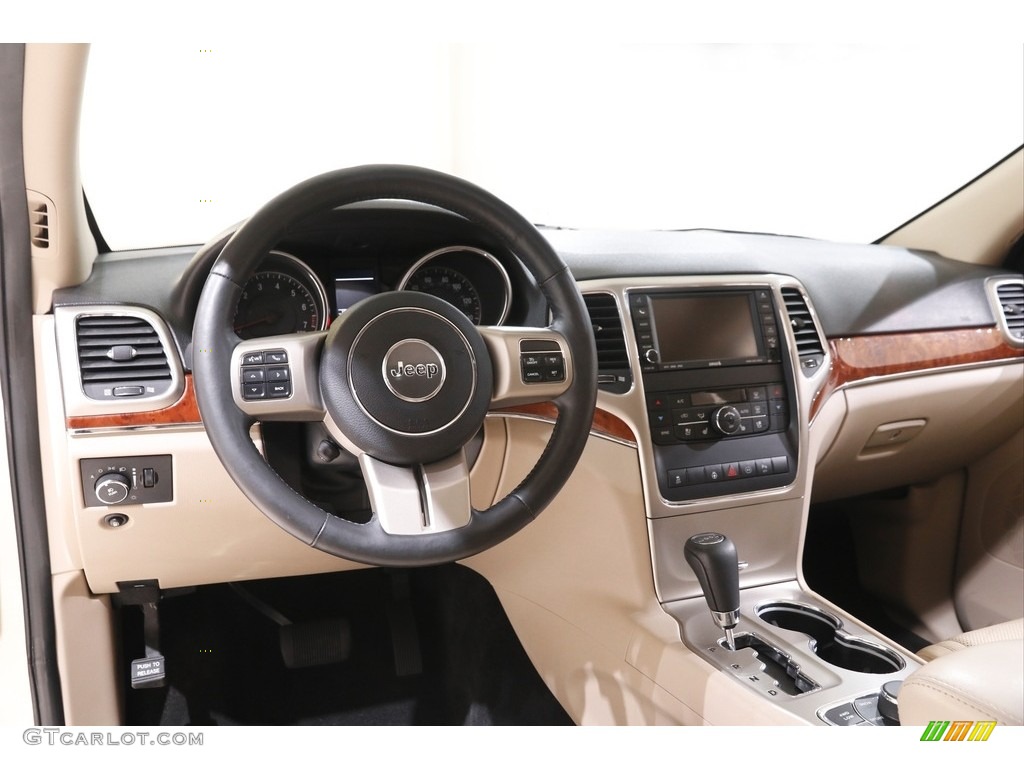 2011 Grand Cherokee Limited 4x4 - White Gold Metallic / Black/Light Frost Beige photo #6