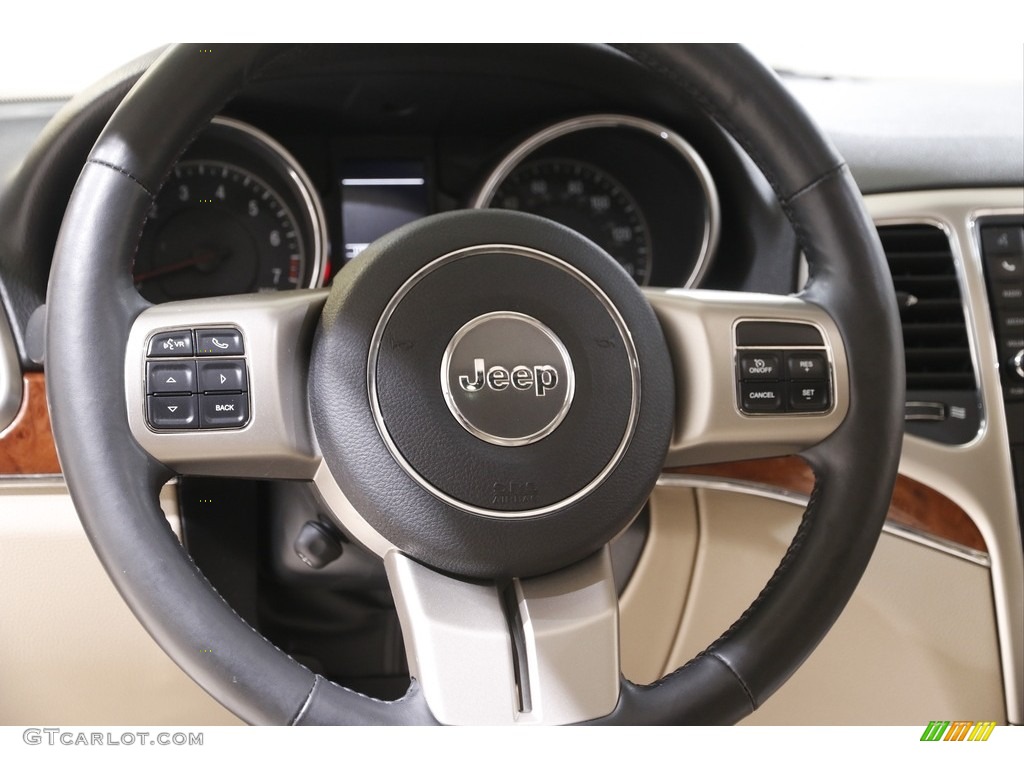 2011 Grand Cherokee Limited 4x4 - White Gold Metallic / Black/Light Frost Beige photo #7