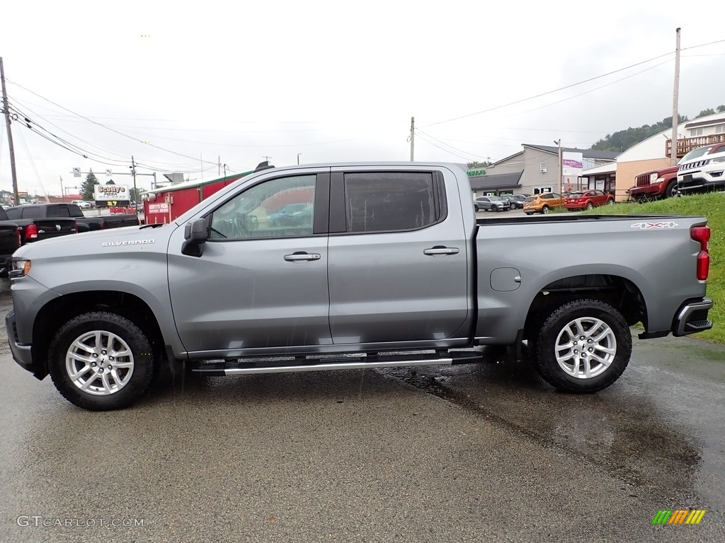 2019 Silverado 1500 RST Crew Cab 4WD - Satin Steel Metallic / Jet Black photo #2