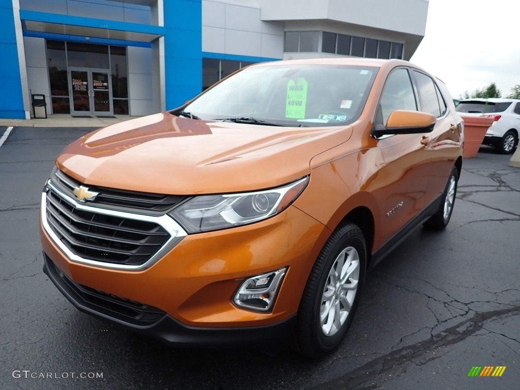 2018 Equinox LT AWD - Orange Burst Metallic / Jet Black photo #2
