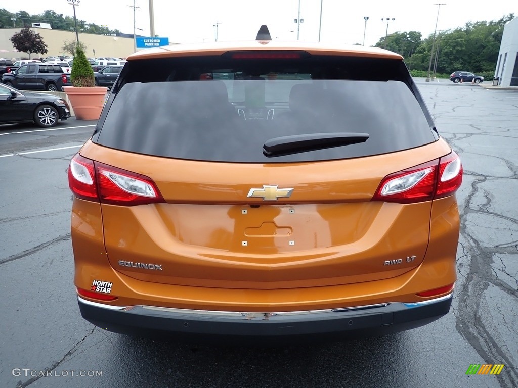 2018 Equinox LT AWD - Orange Burst Metallic / Jet Black photo #6