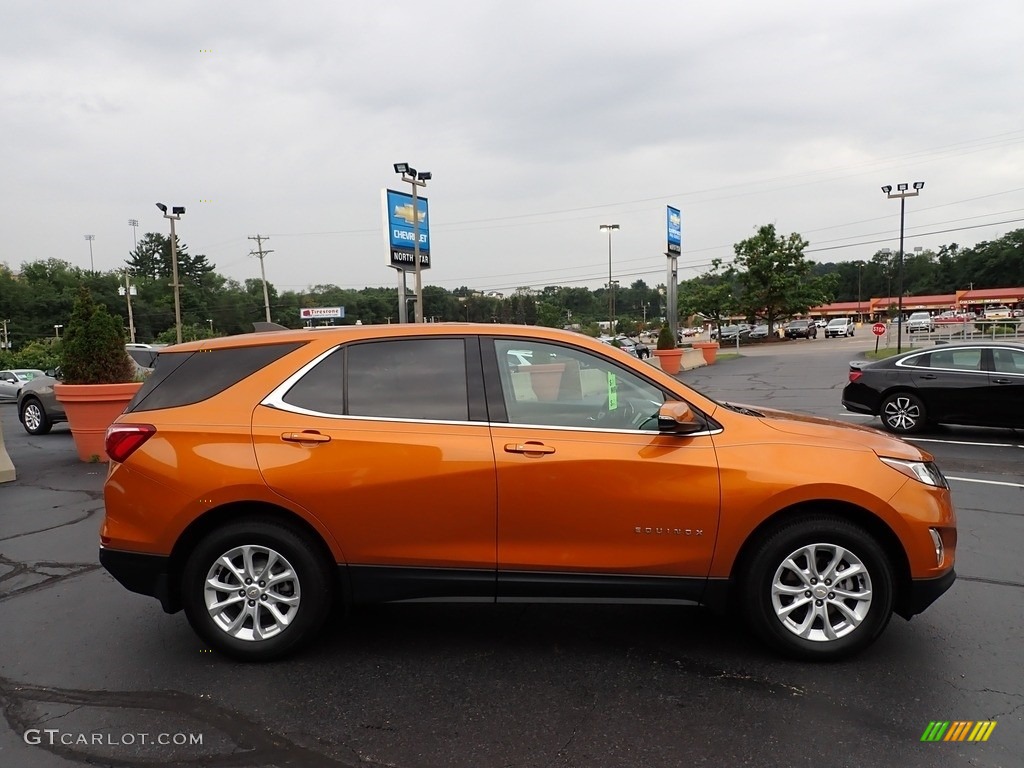 2018 Equinox LT AWD - Orange Burst Metallic / Jet Black photo #10
