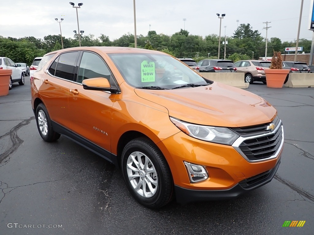 2018 Equinox LT AWD - Orange Burst Metallic / Jet Black photo #11