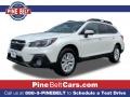 Crystal White Pearl 2019 Subaru Outback 2.5i Premium