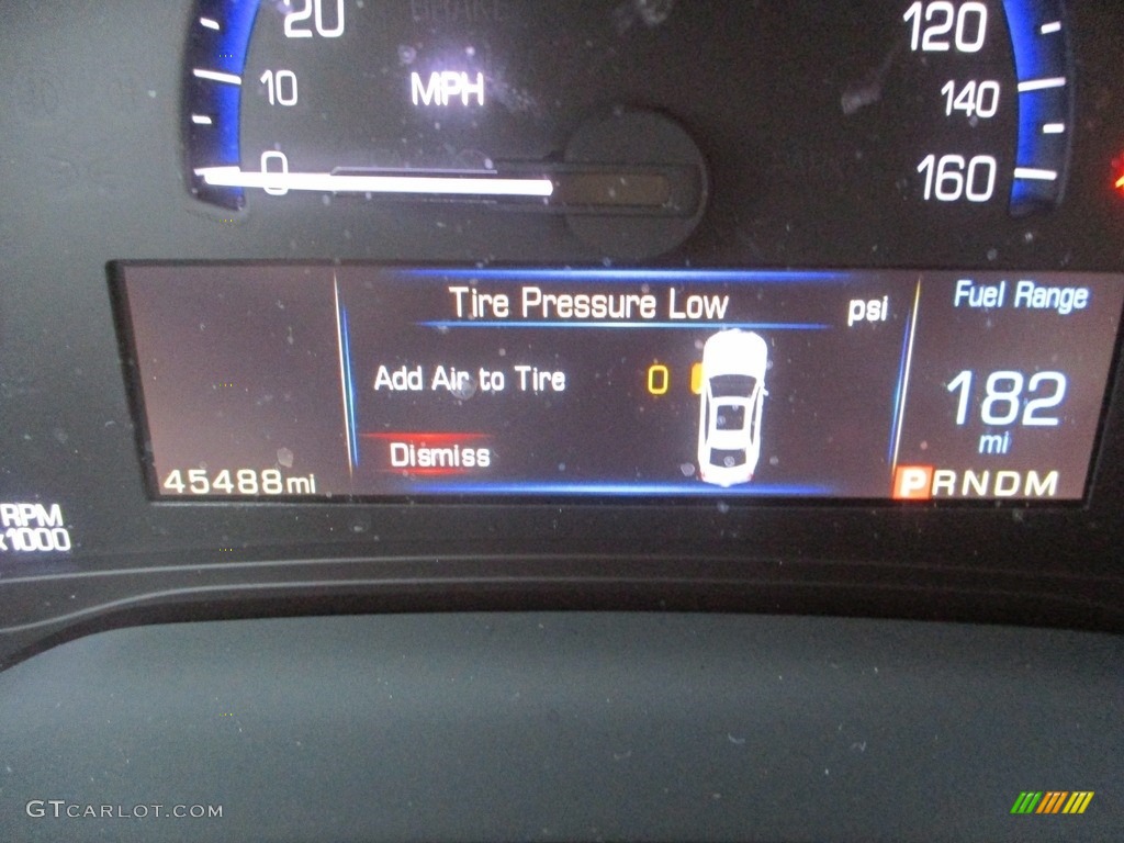 2016 Cadillac CTS 2.0T Performance AWD Sedan Gauges Photos