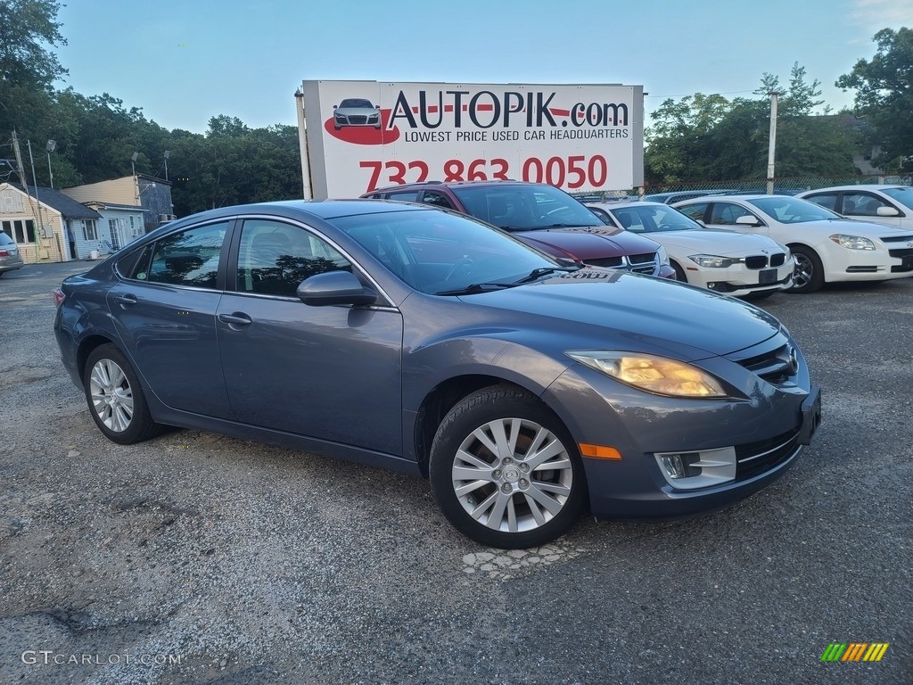 2010 MAZDA6 i Touring Sedan - Kona Blue Mica / Black photo #1