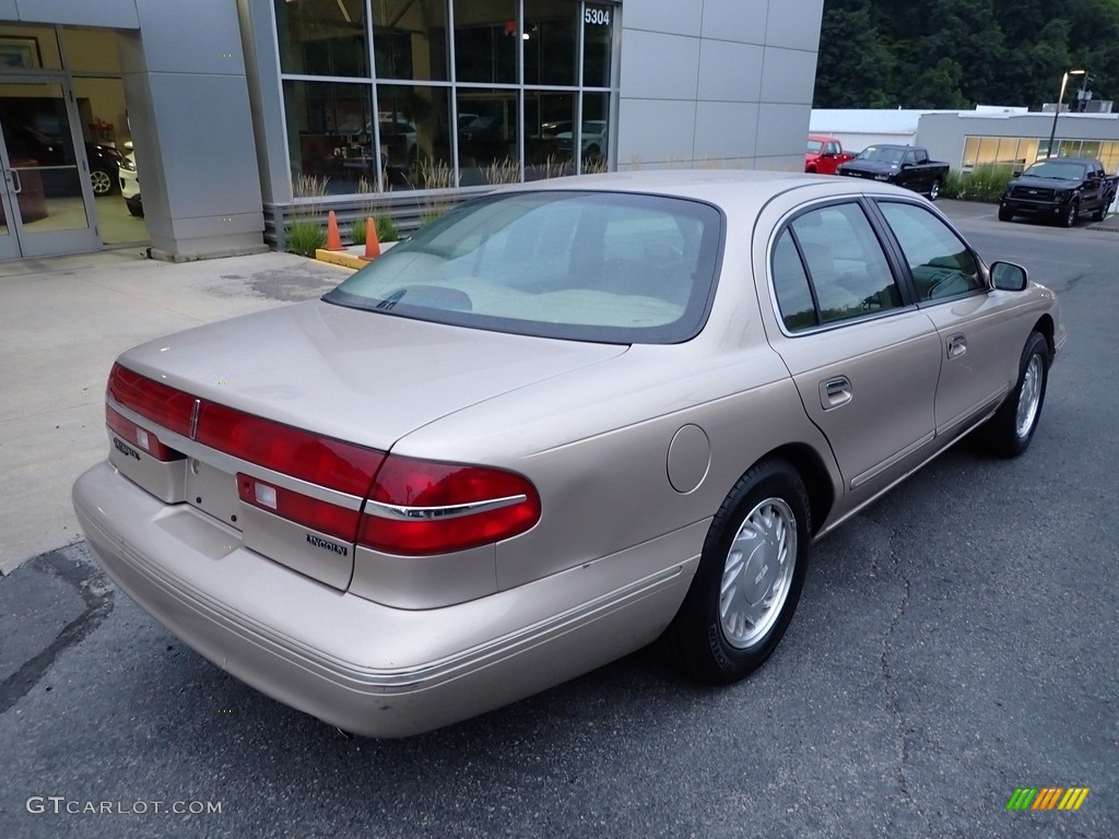 Light Prairie Tan Metallic 1997 Lincoln Continental Standard Continental Model Exterior Photo #142684492