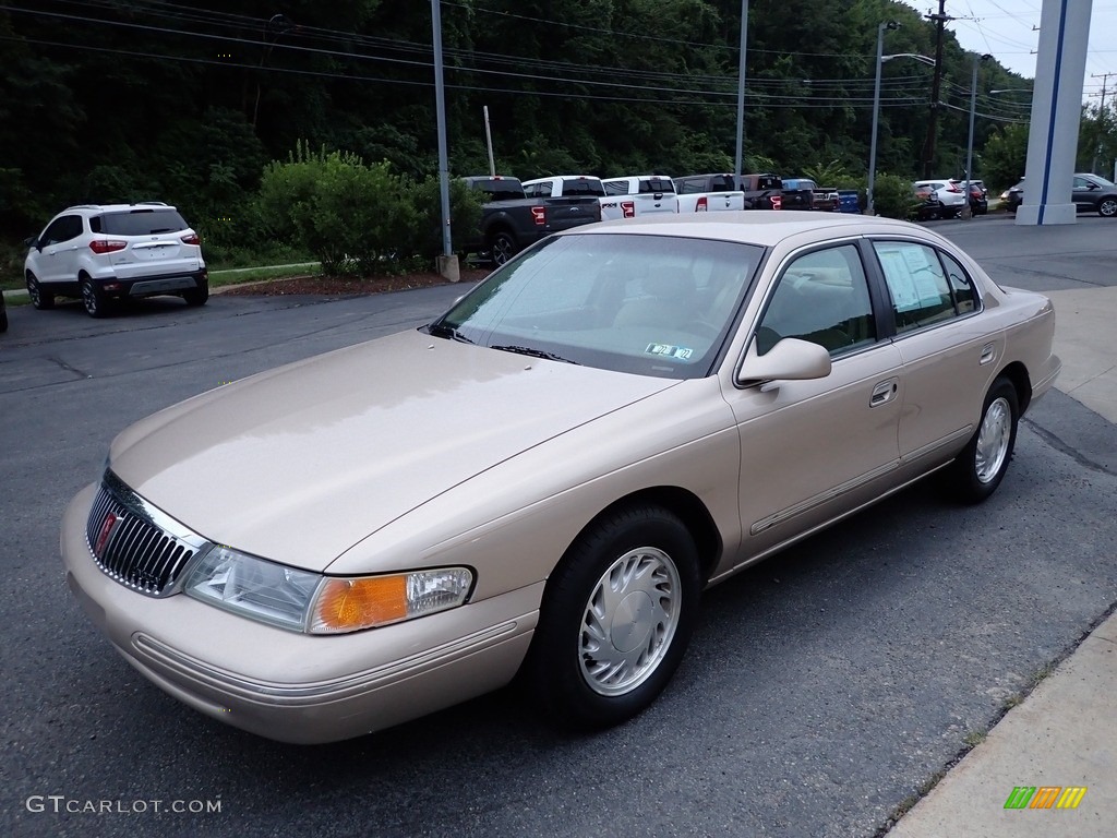 Light Prairie Tan Metallic 1997 Lincoln Continental Standard Continental Model Exterior Photo #142684591