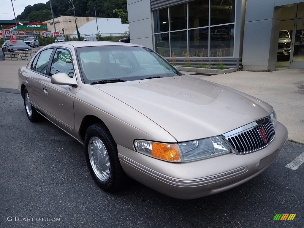 Light Prairie Tan Metallic 1997 Lincoln Continental Standard Continental Model Exterior Photo #142684645