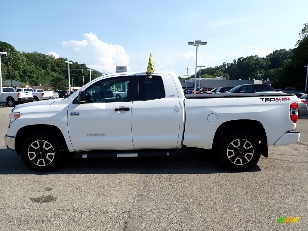 Super White 2016 Toyota Tundra SR5 Double Cab 4x4 Exterior Photo #142684738