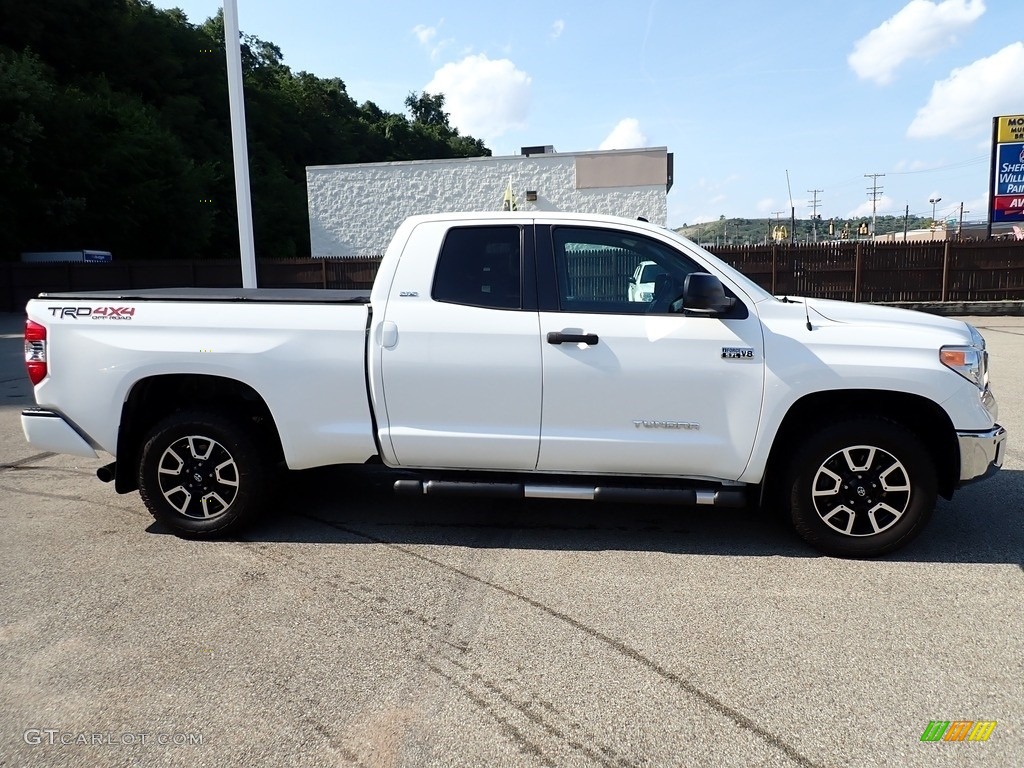 Super White 2016 Toyota Tundra SR5 Double Cab 4x4 Exterior Photo #142684870