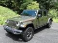 2021 Sarge Green Jeep Gladiator Rubicon 4x4  photo #2