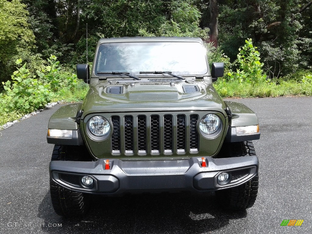 2021 Gladiator Rubicon 4x4 - Sarge Green / Black photo #3