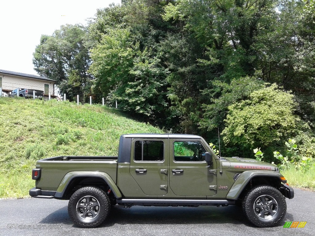 2021 Gladiator Rubicon 4x4 - Sarge Green / Black photo #5