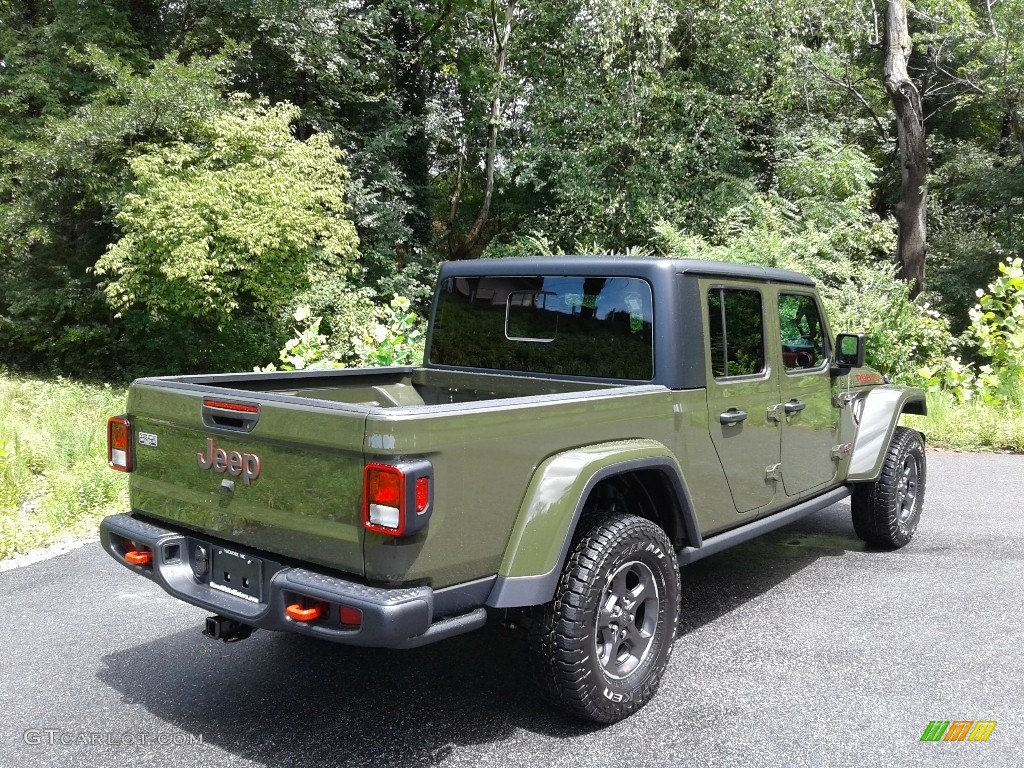 2021 Gladiator Rubicon 4x4 - Sarge Green / Black photo #6