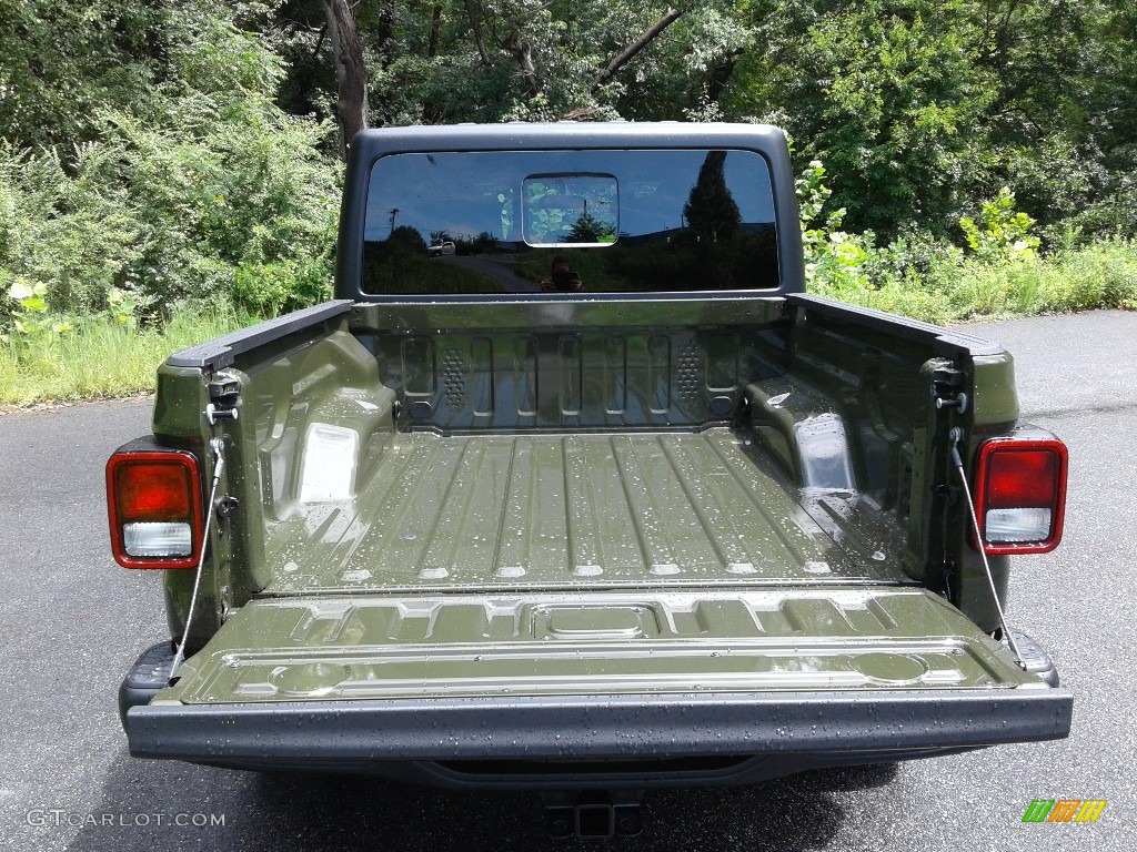 2021 Gladiator Rubicon 4x4 - Sarge Green / Black photo #8