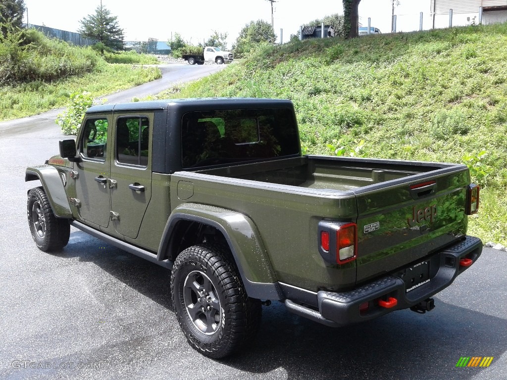 2021 Gladiator Rubicon 4x4 - Sarge Green / Black photo #9
