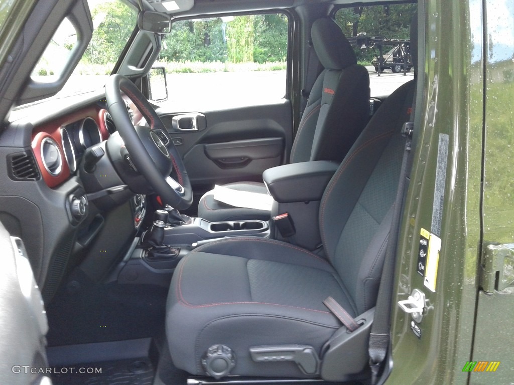 2021 Gladiator Rubicon 4x4 - Sarge Green / Black photo #11