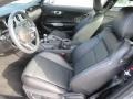 Ebony 2021 Ford Mustang GT Premium Fastback Interior Color